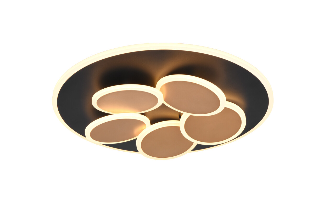 Plafoniera Mandala, TRIO, 48x7.5 cm, 35W, 1x SMD, metal, multicolor - imagine 7